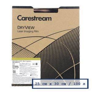 Маммографическая пленка KODAK (Carestream) DryView DVM 25х30 (100 л.)