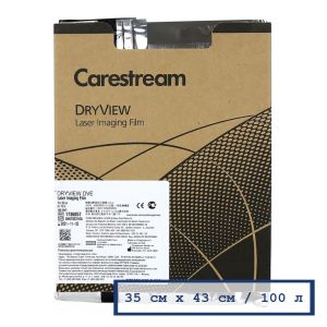 Термографическая рентгеновская пленка KODAK (Carestream) DryView DVE 35х43 (100 л.)